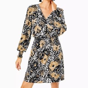 NWT Talley Dress "Onyx Peony Party" size M Lilly Pulitzer